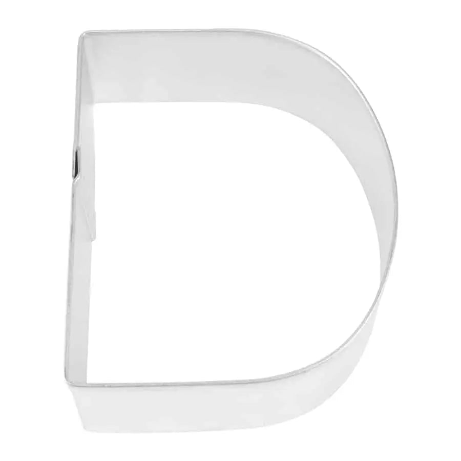 Letter D Cookie Cutter, 3"- R&M