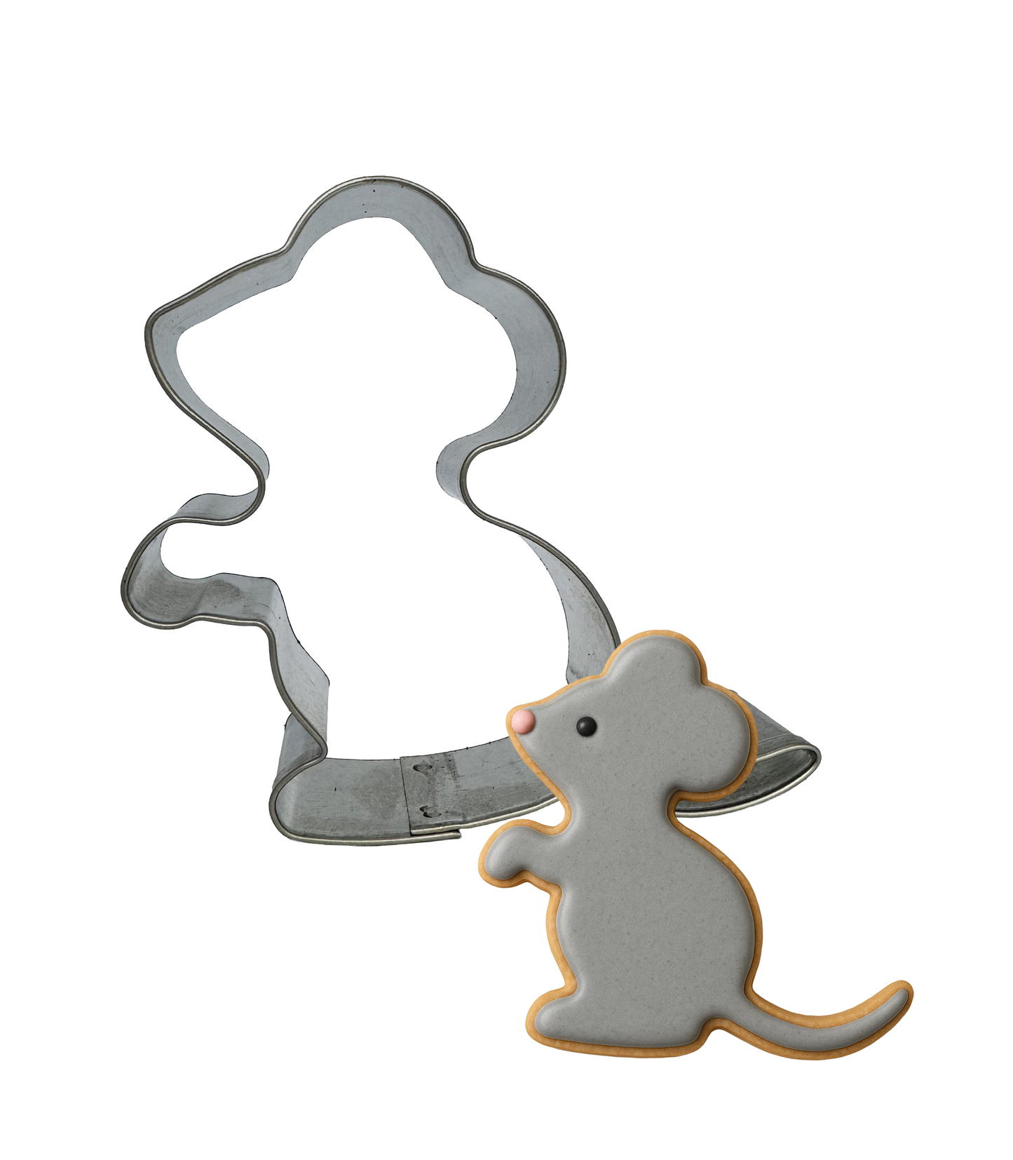 Mouse Cookie Cutter, 3"