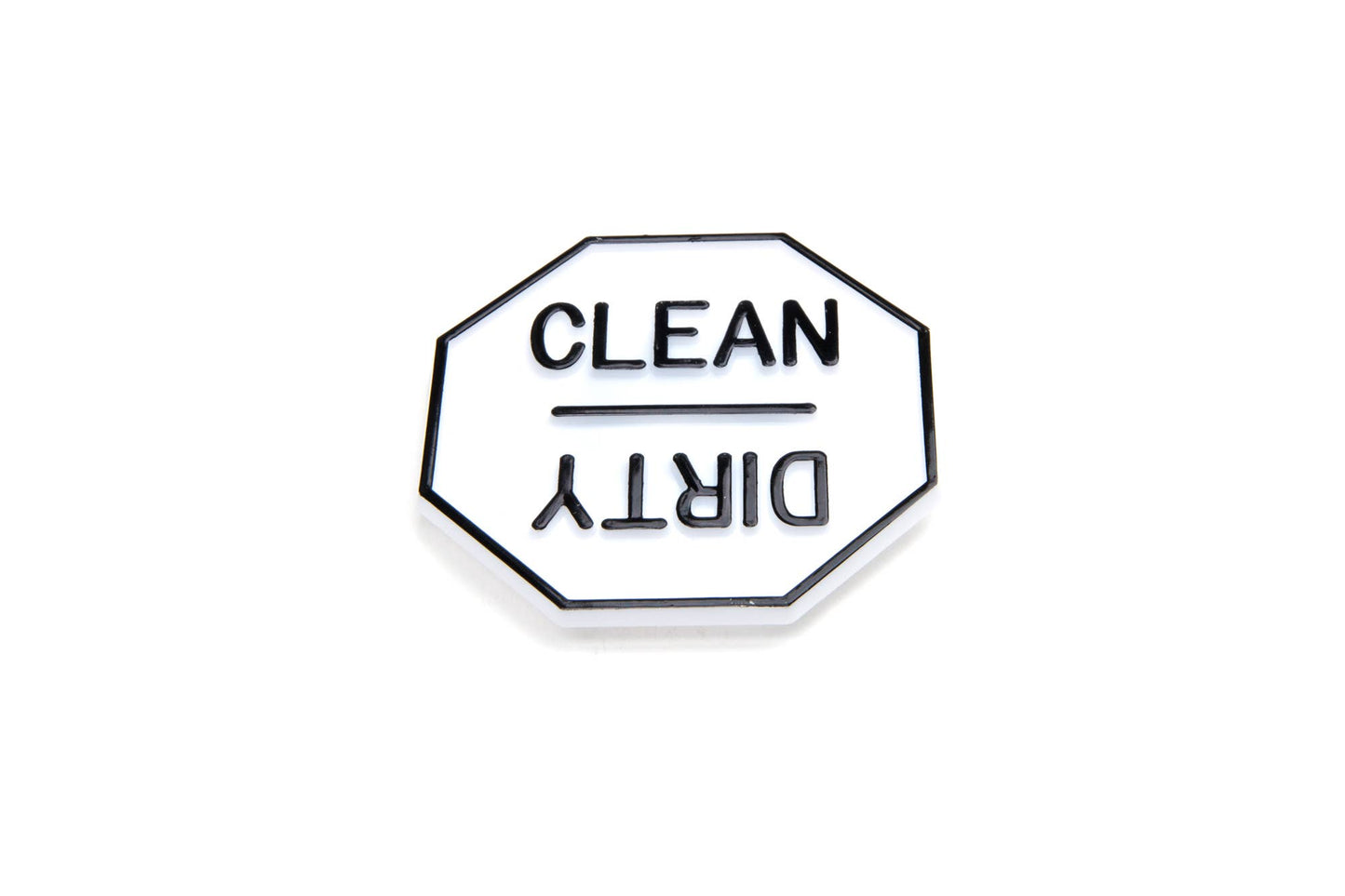 Clean or Dirty Dishwasher Magnet, 2.5" x 2.5" - Doughmakers