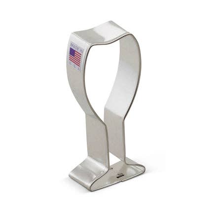 Wine Glass Cookie Cutter (4.25")- Ann Clark