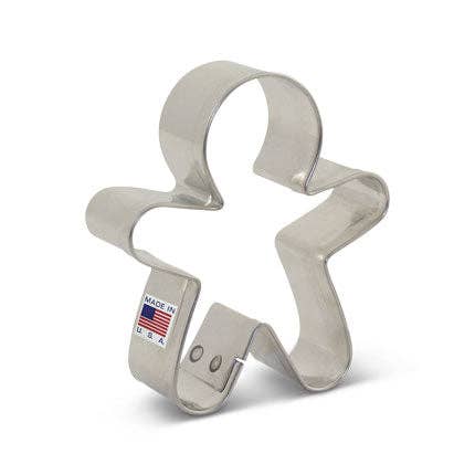 Mini Gingerbread Man Cookie Cutter, 2.25"- Ann Clark