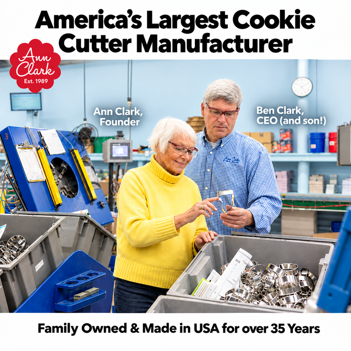 Ann Clark - Heart Cookie Cutter, 3 5/8"