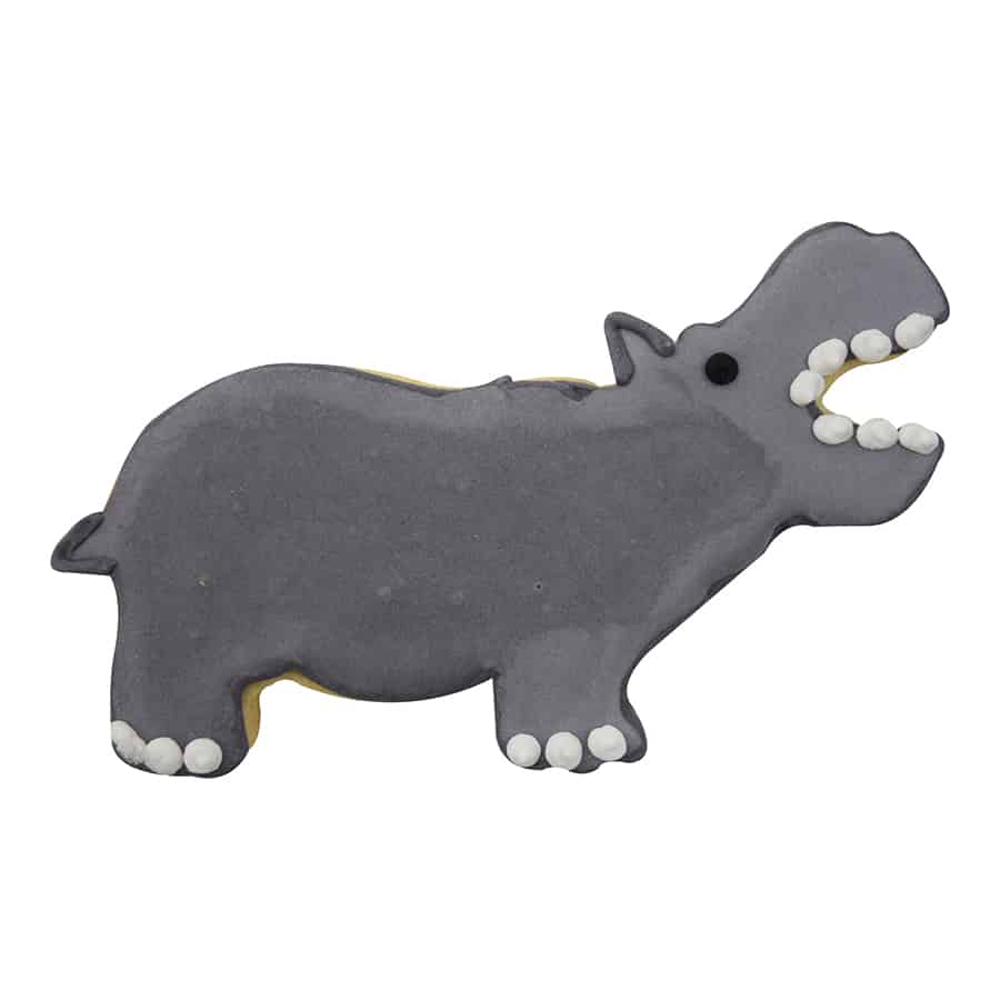 Hippo Cookie Cutter, 4"- R&M