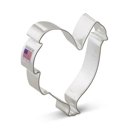 Rooster Cookie Cutter, 4"- Ann Clark
