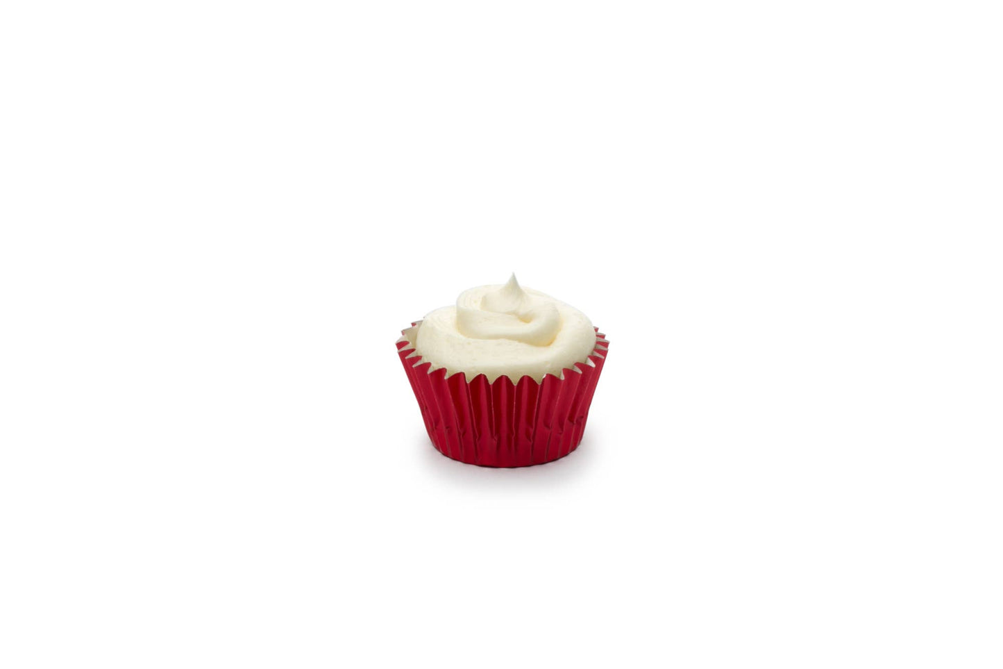 Mini Red Foil Cupcake Liners, 48 Count, 1.75" - Fox Run