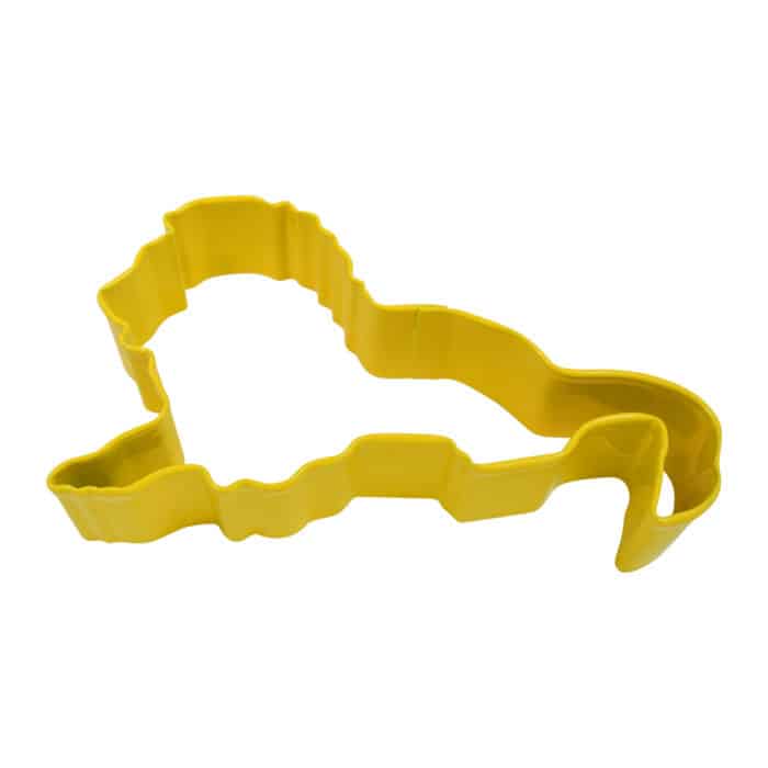 Lion Lying Down Cookie Cutter, yellow polyresin, 4.5"- R&M