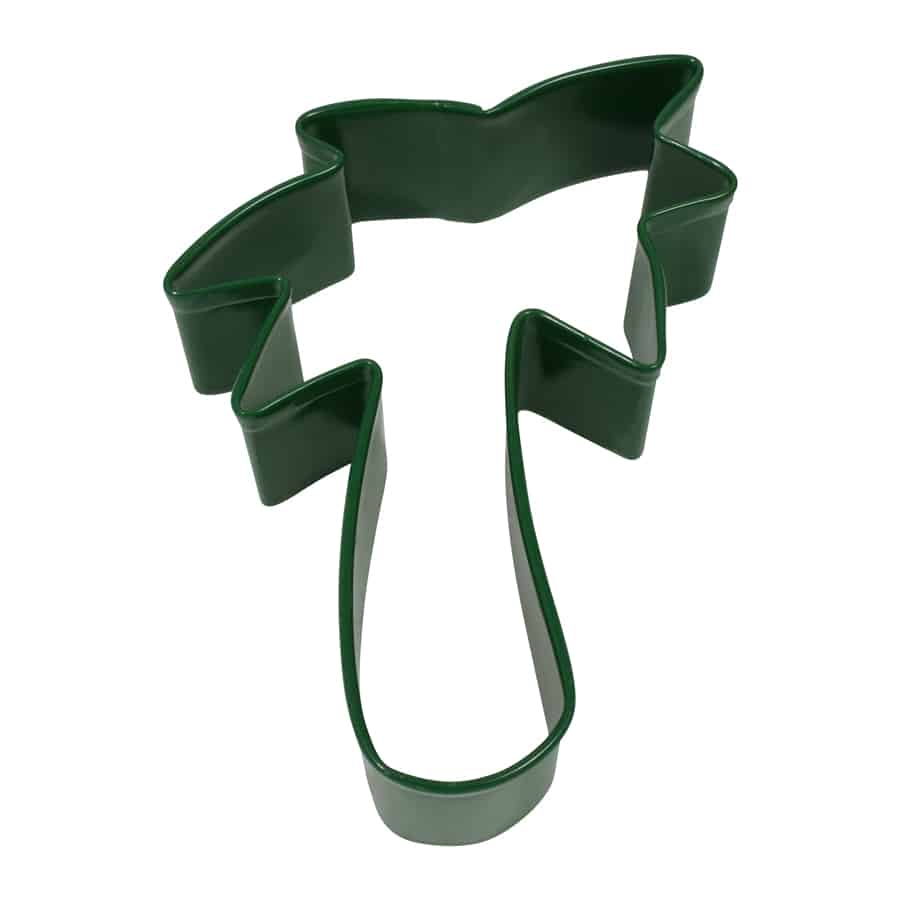 Palm Tree Cookie Cutter, Green Polyresin, 3.5"- R&M