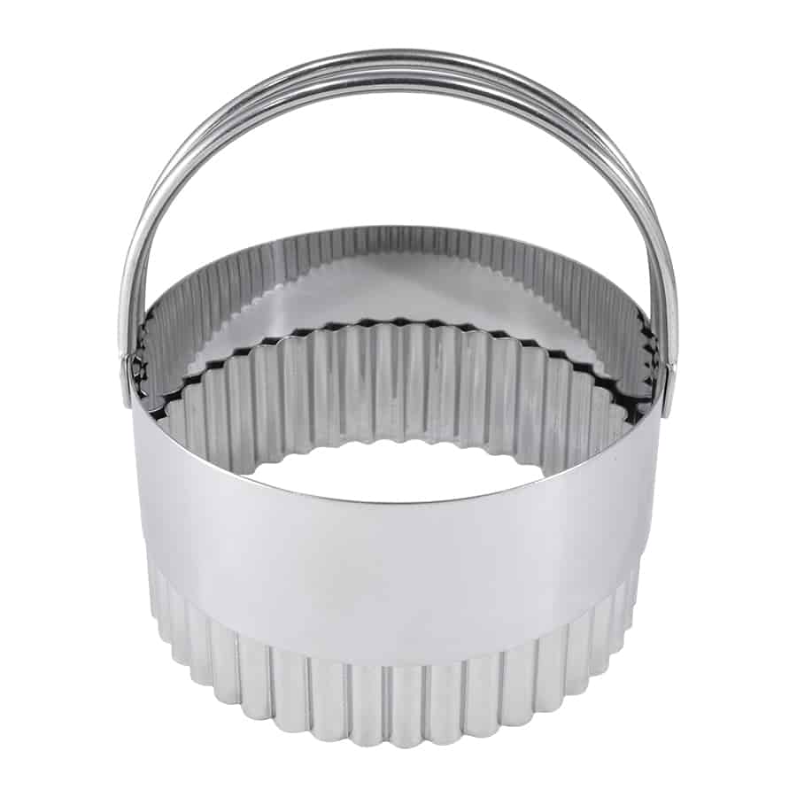 3.25" Fluted Biscuit Cutter S/S- R&M