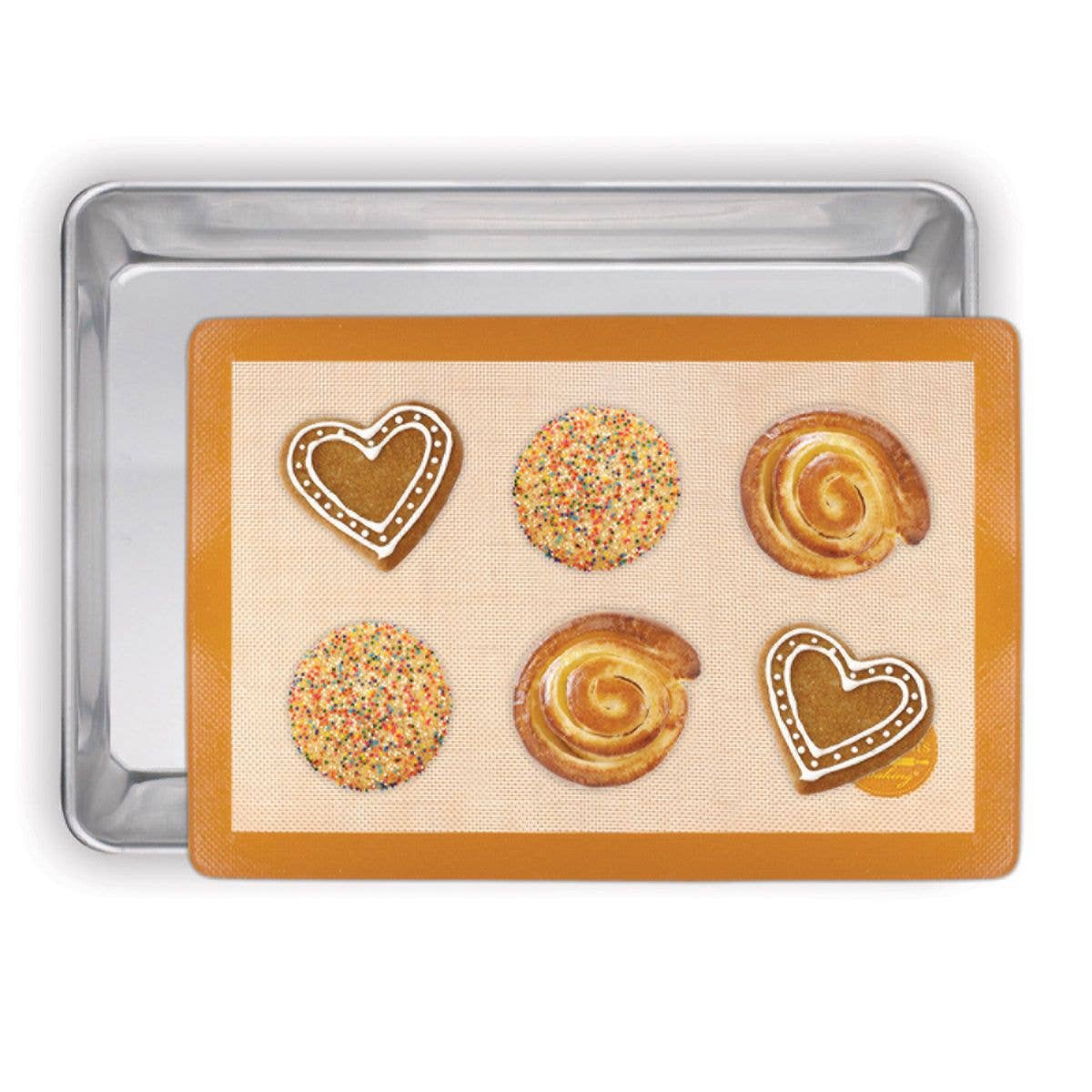 Silicone Half-Size Baking Mat & Sheet Set- Mrs. Anderson's Baking