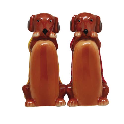 Hot Dogs Salt and Pepper Shaker Set - Pacific Trading