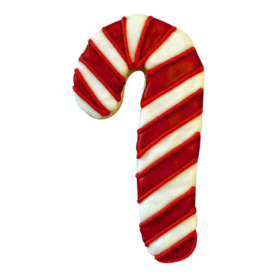 Candy Cane Cookie Cutter, 5.5" - R&M