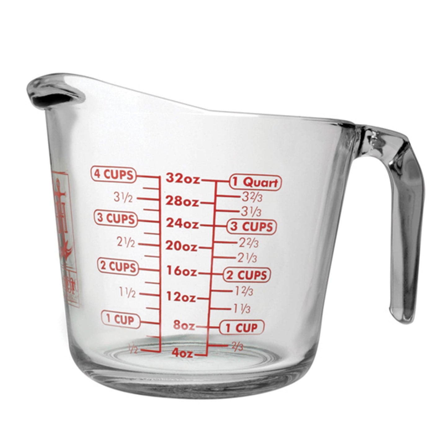 4 Cup Measuring Cup - Anchor Hocking Fire-King