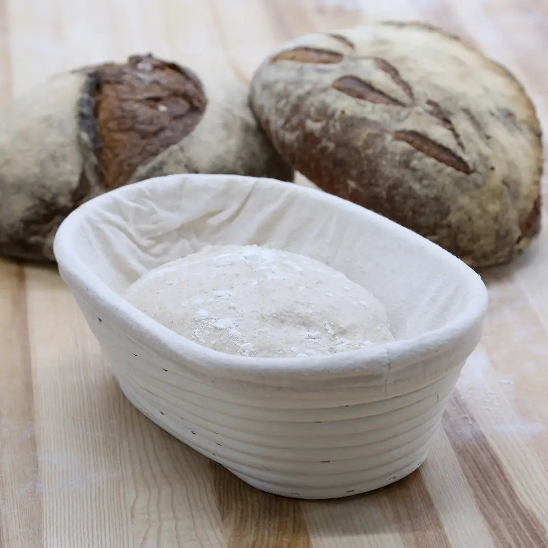 Oval Rattan Proofing Basket- Breadtopia