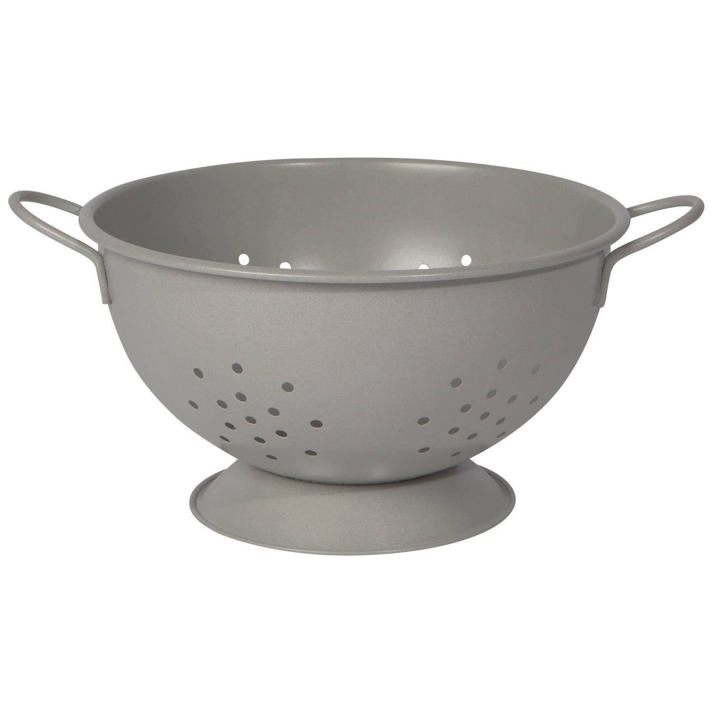 Matte Steel Fog Gray Colander Large - Now Designs by Danica