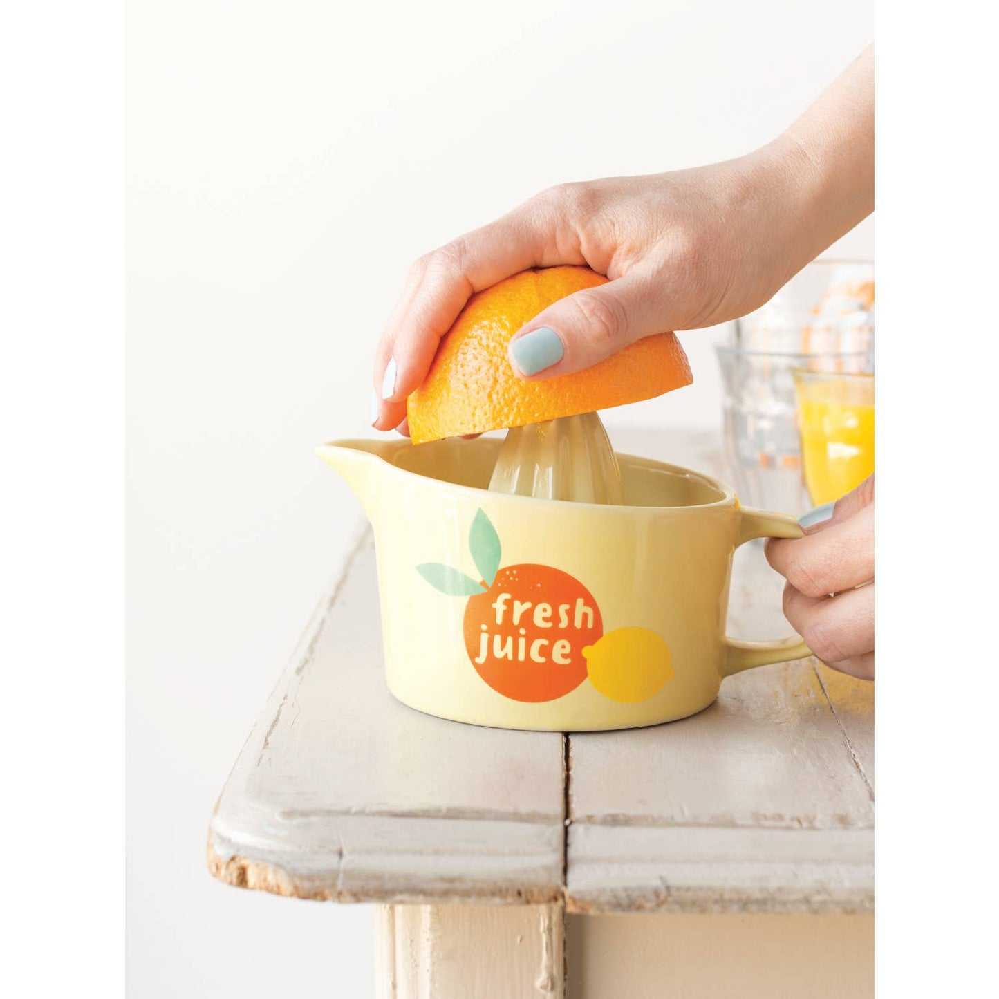 Fresh Juice Ceramic Citrus Juicer - Now Designs by Danica