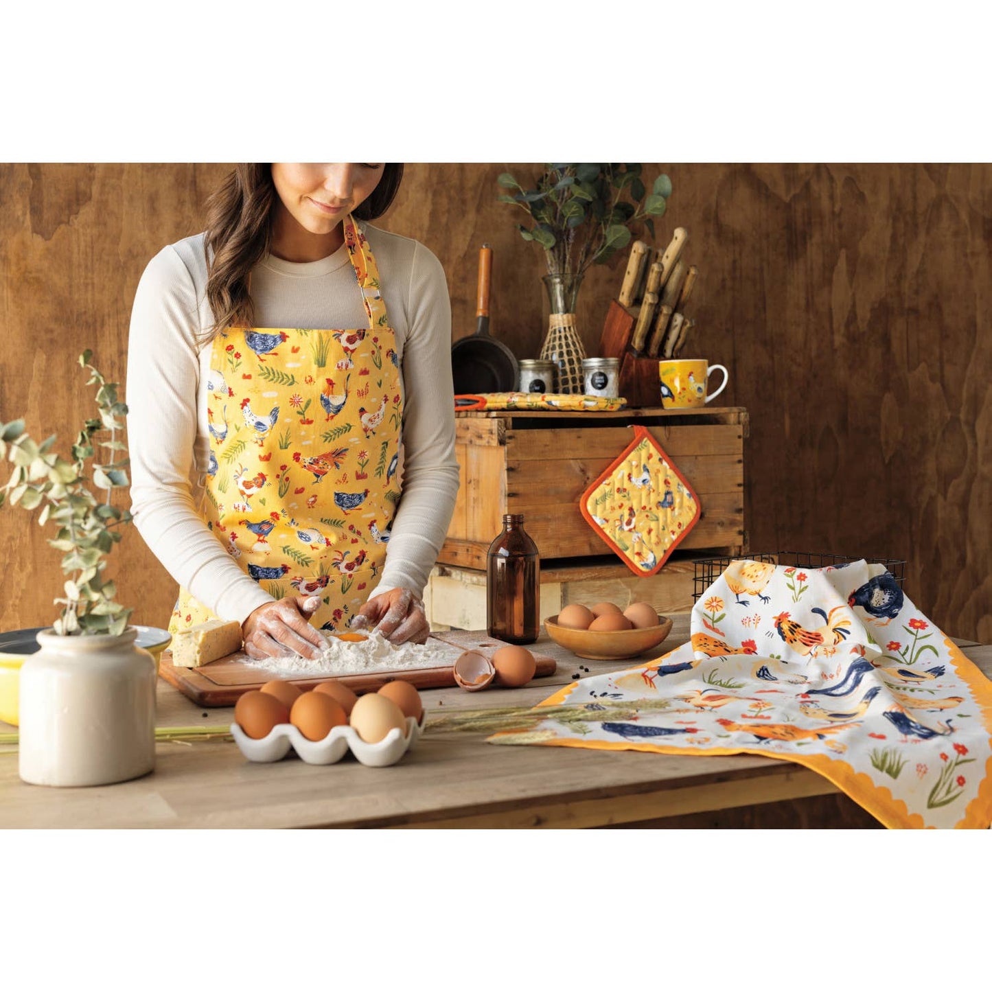 Free Range Chef Apron - Now Designs by Danica