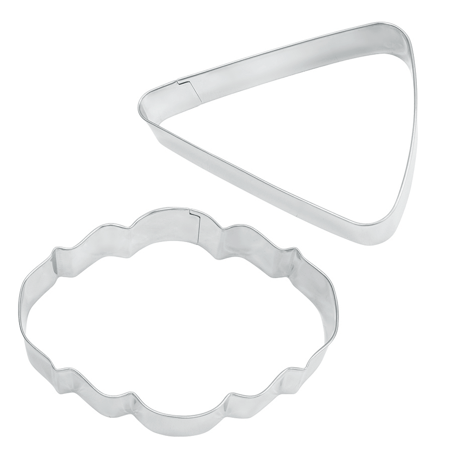 Pumpkin Pie Centerpiece 2 PC Cookie Cutter Set