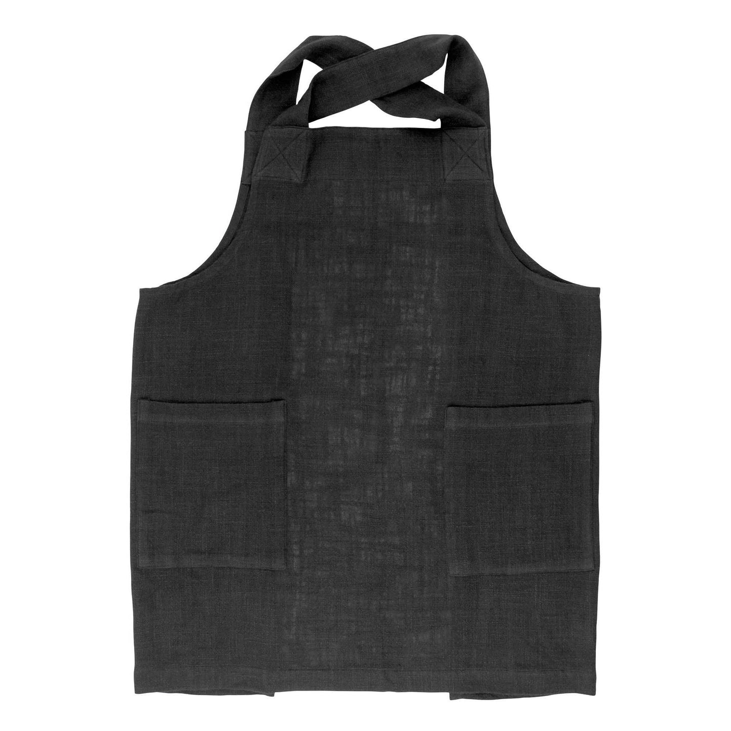 Baker’s Smock Apron, Black Cotton- Mrs. Anderson's Baking