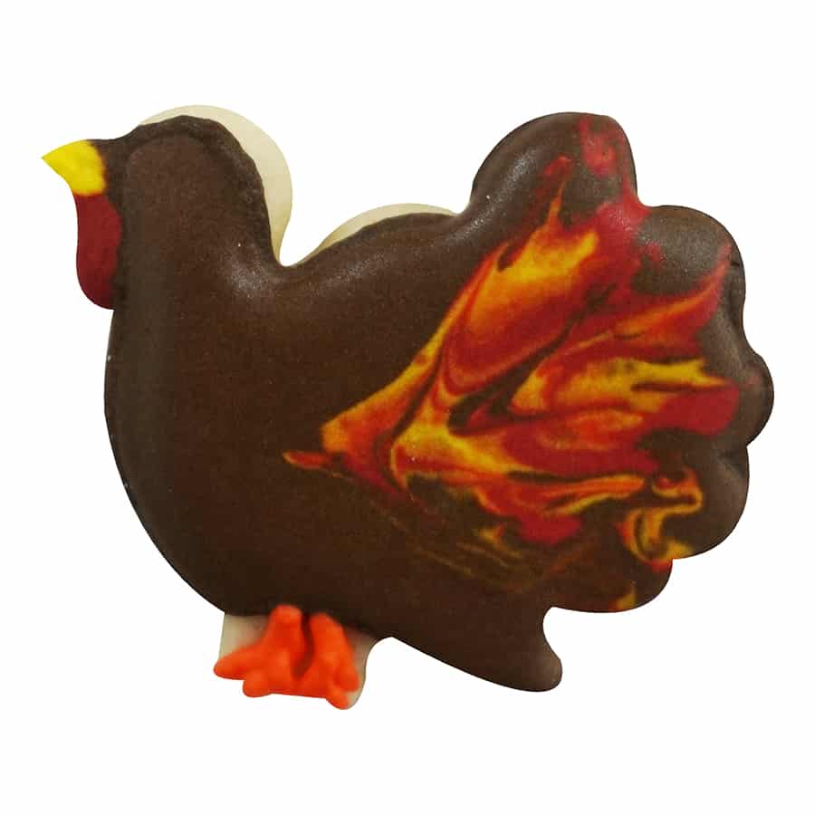 Mini Gobbler Turkey Cookie Cutter (1.5")