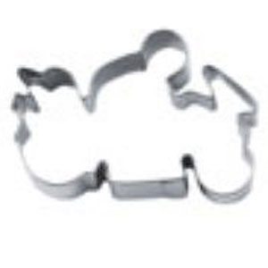 Motorcycle with Rider Cookie Cutter, 2.25"- Stadter