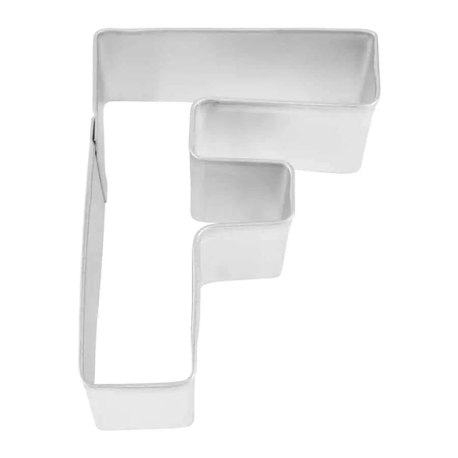 Letter F Cookie Cutter, 3"- R&M