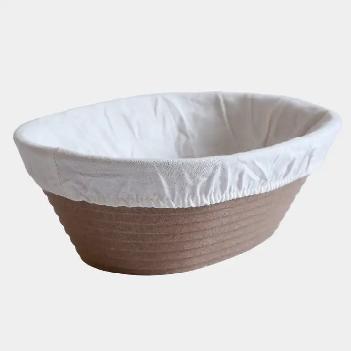 Oval Banneton with Liner- Breadtopia