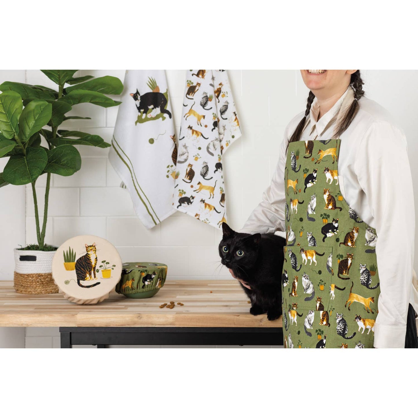 Cat Collective Petite Chef Apron - Now Designs by Danica