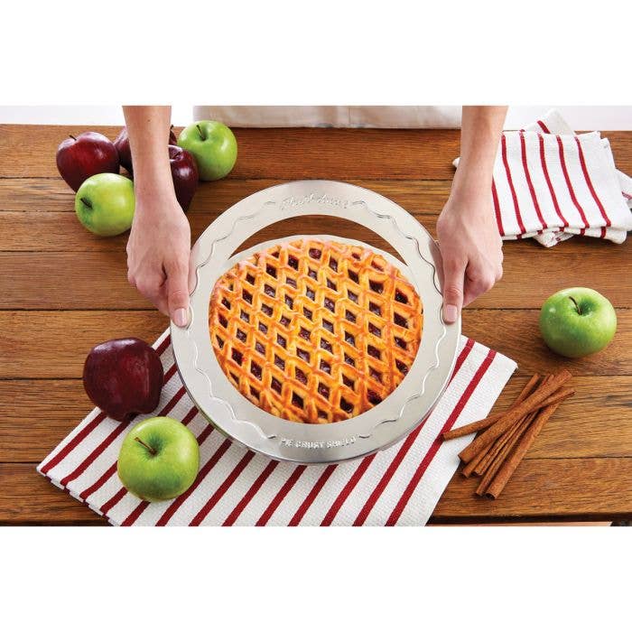 Pie Crust Shield – 9in Reusable Baking Protector - Harold Import Co.