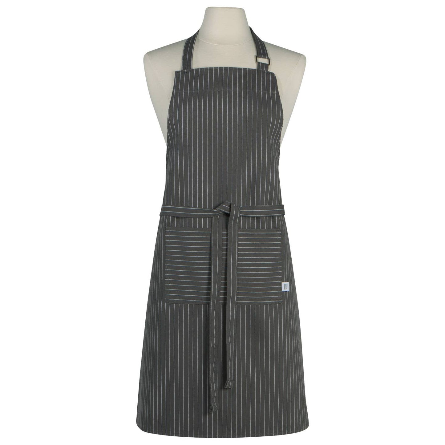 Now Designs by Danica - Granite Gray Pinstripe Chef Apron