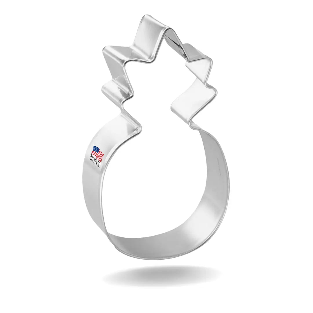Pineapple Cookie Cutter, 4"