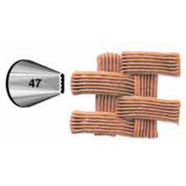 Basketweave Decorating Tip 47 - Wilton