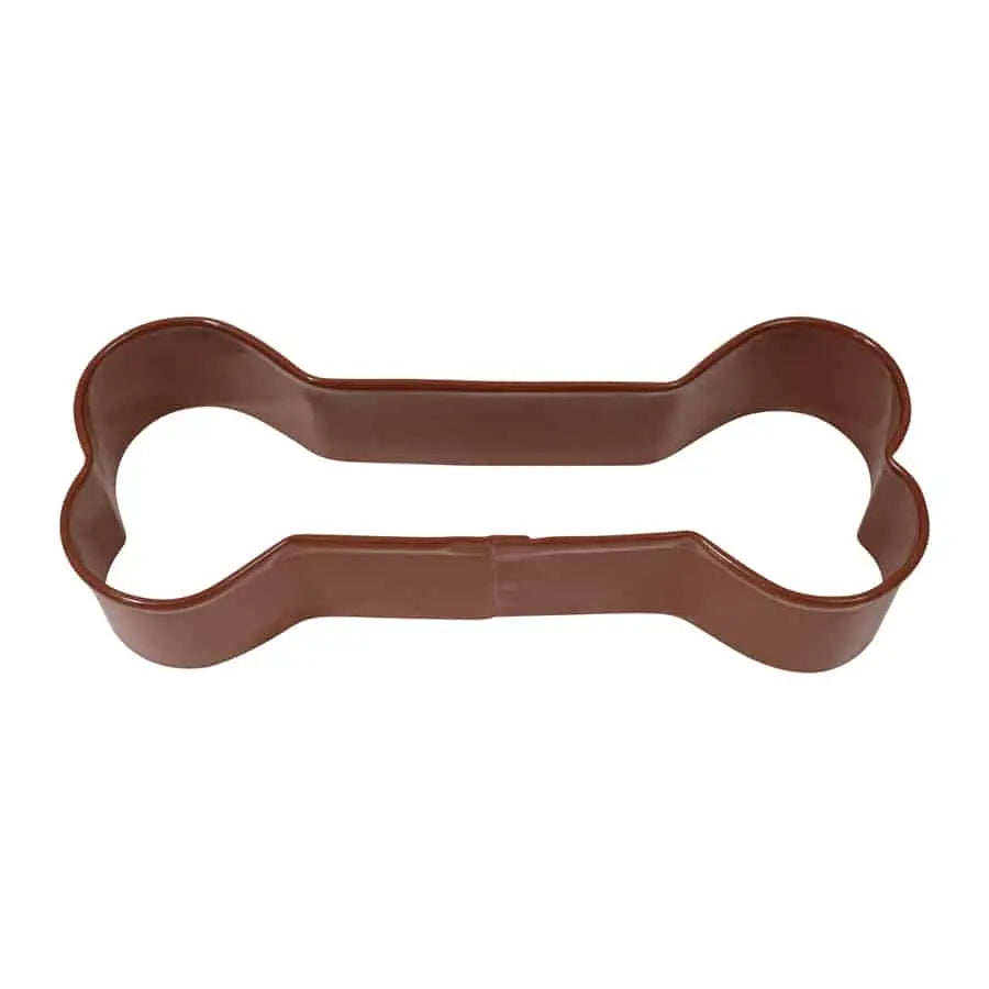 Dog Bone, Brown Polyresin Coated, 4.5"- R&M