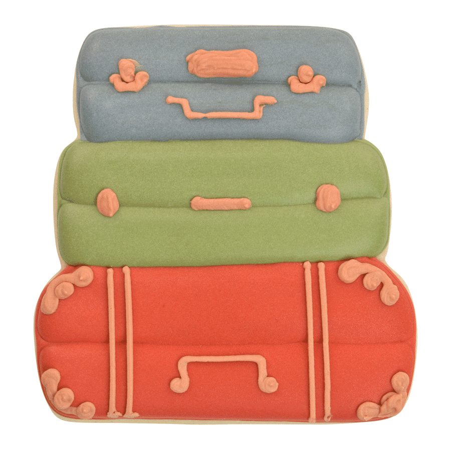 Suitcase/Books Cookie Cutter (3")
