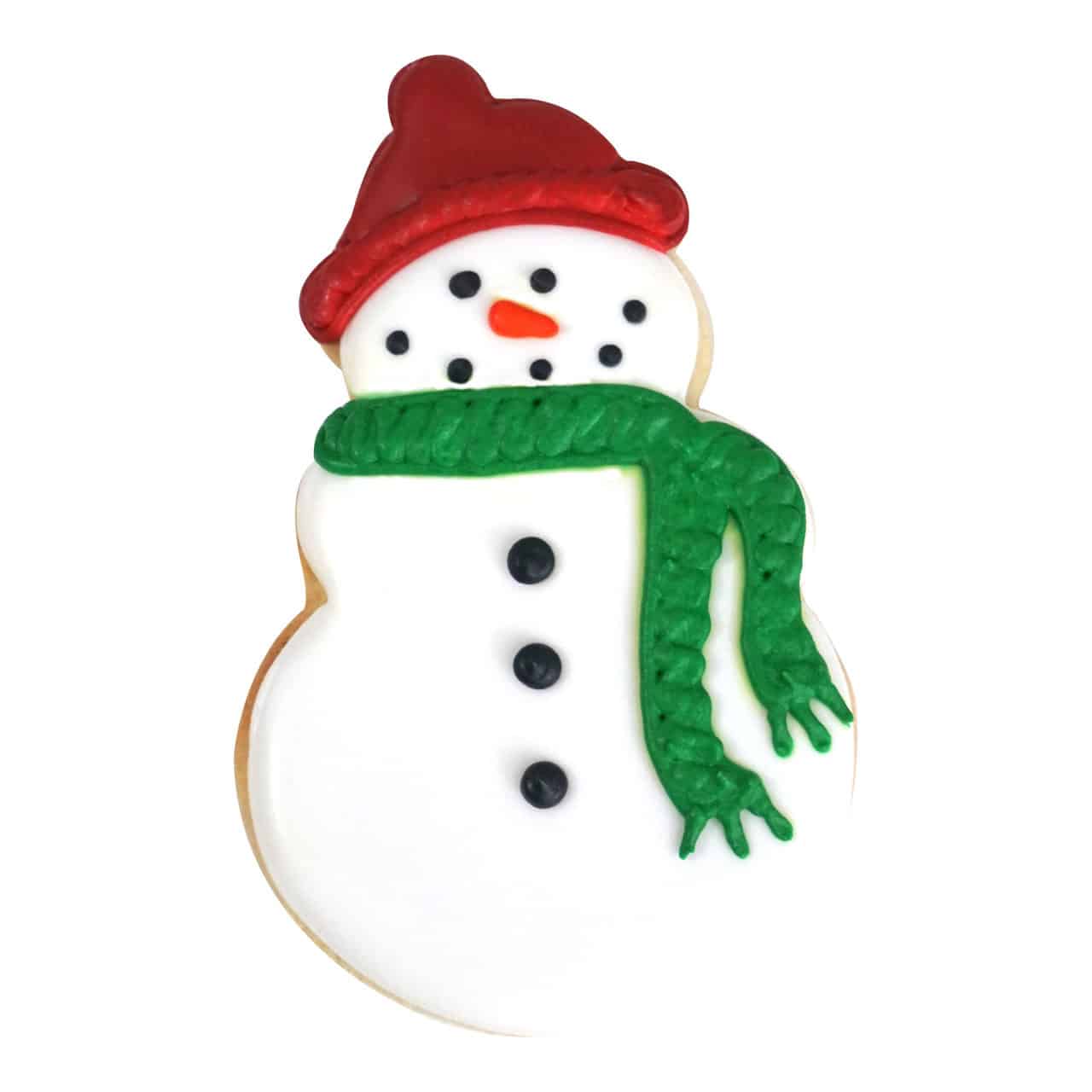 Snowman with Pom Hat Cookie Cutter 4" - R&M