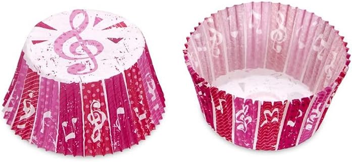 Music Themed Baking Cups, 50 count- Stadter