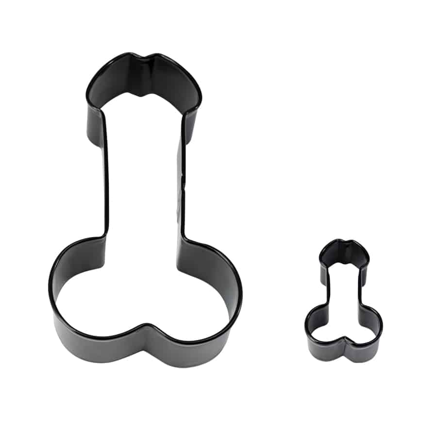 Male Anatomy 2 PC Cookie Cutter Set - R&M International