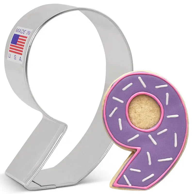 Number 6/ 9 Cookie Cutter, 3.25"- Ann Clark