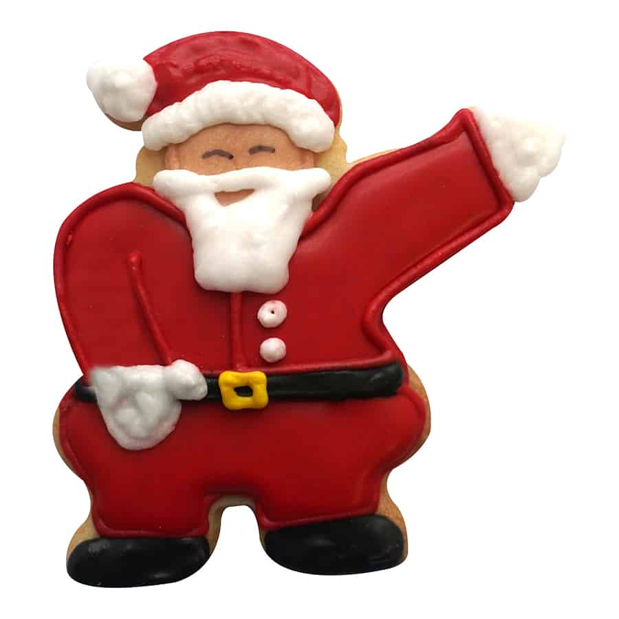 Santa Waving Cookie Cutter 3.25" - R&M