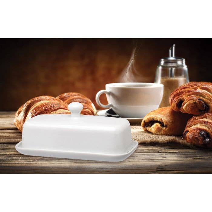 Butter Dish, Porcelain - Harold Import Co.