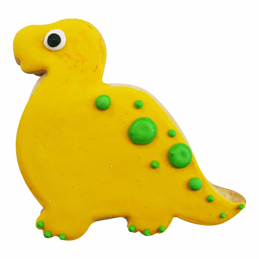 Brontosaurus Baby Dinosaur Cookie Cutter, 4.5"- R&M International