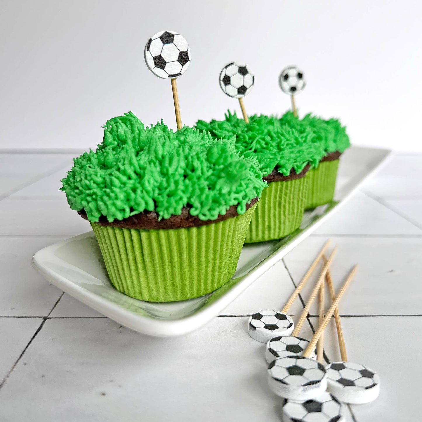 Soccer Cocktail Picks Pack of 25- R&M International
