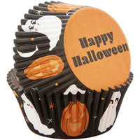 Happy Halloween Standard Baking Cups, 75 count- Wilton