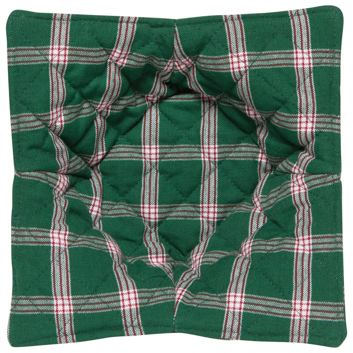 Windowpane Plaid Christmas Bowl Cozy - Now Designs by Danica