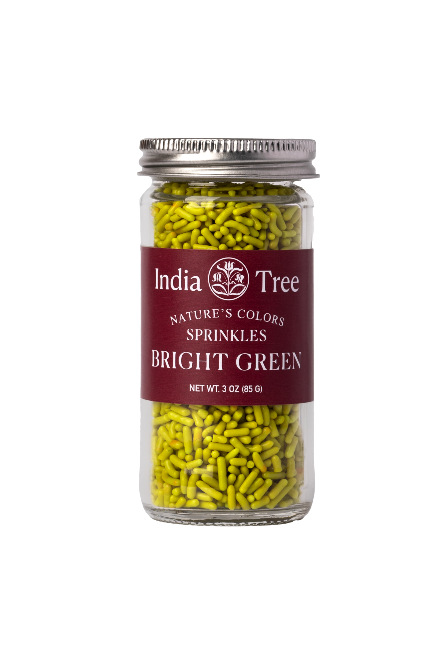Nature’s Colors Bright Green Sprinkles - India Tree