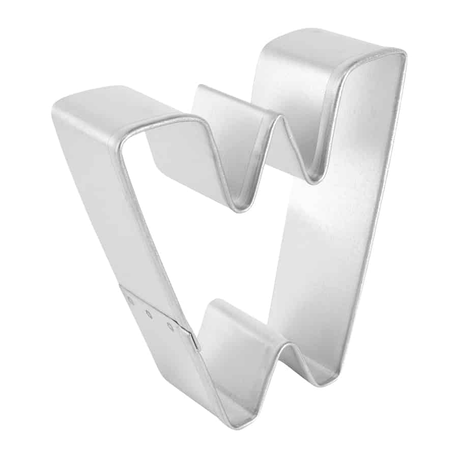 Letter W Cookie Cutter, 3"- R&M