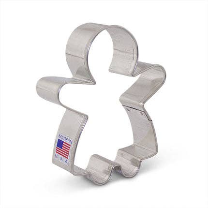 Gingerbread Girl Cookie Cutter 3.75" - Ann Clark