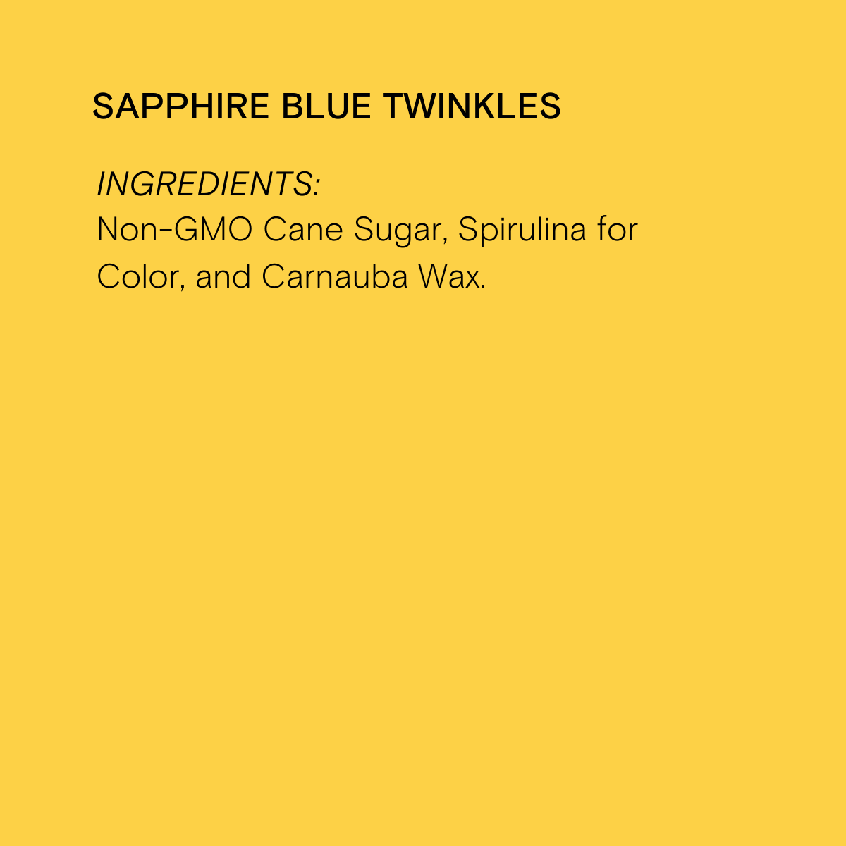 Sapphire Blue Twinkles Sanding Sugar - Supernatural