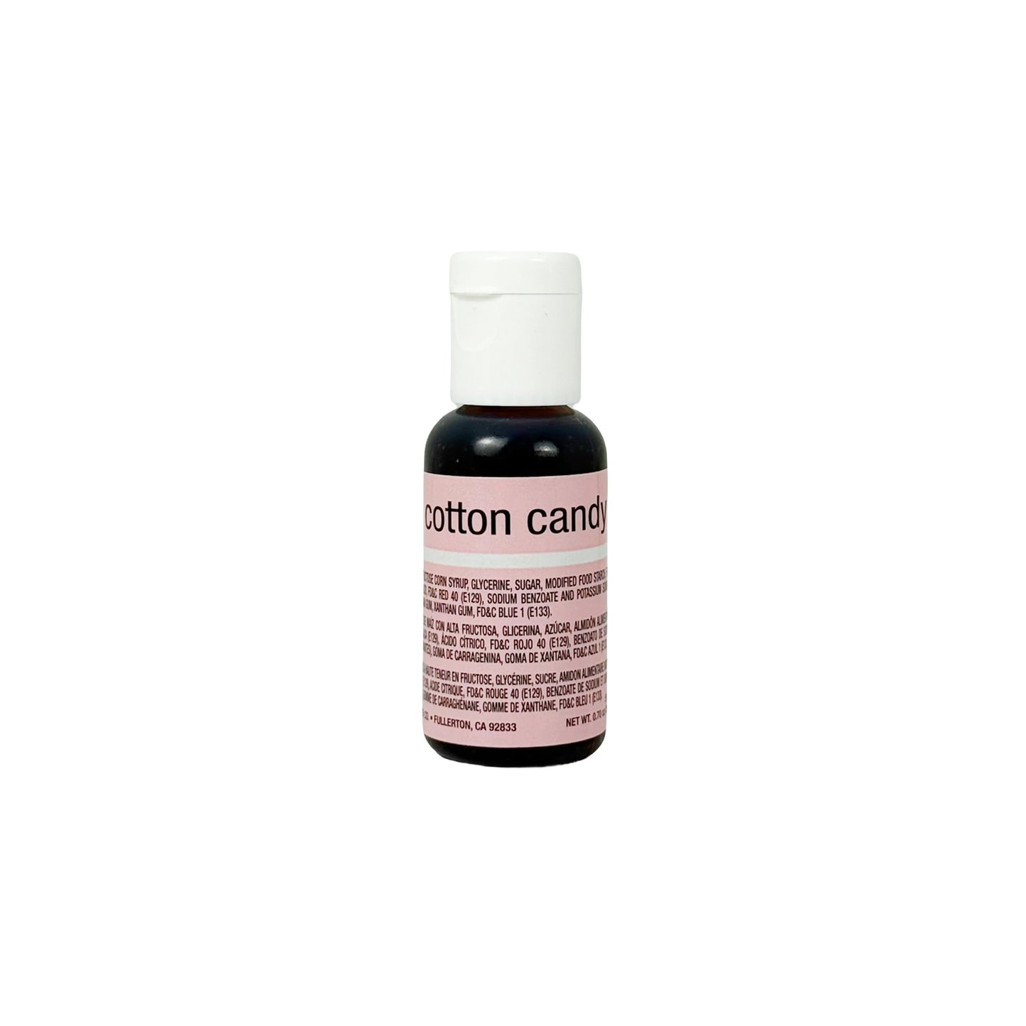 Cotton Candy, .7 oz- Chefmaster Liqua-gel Food Coloring