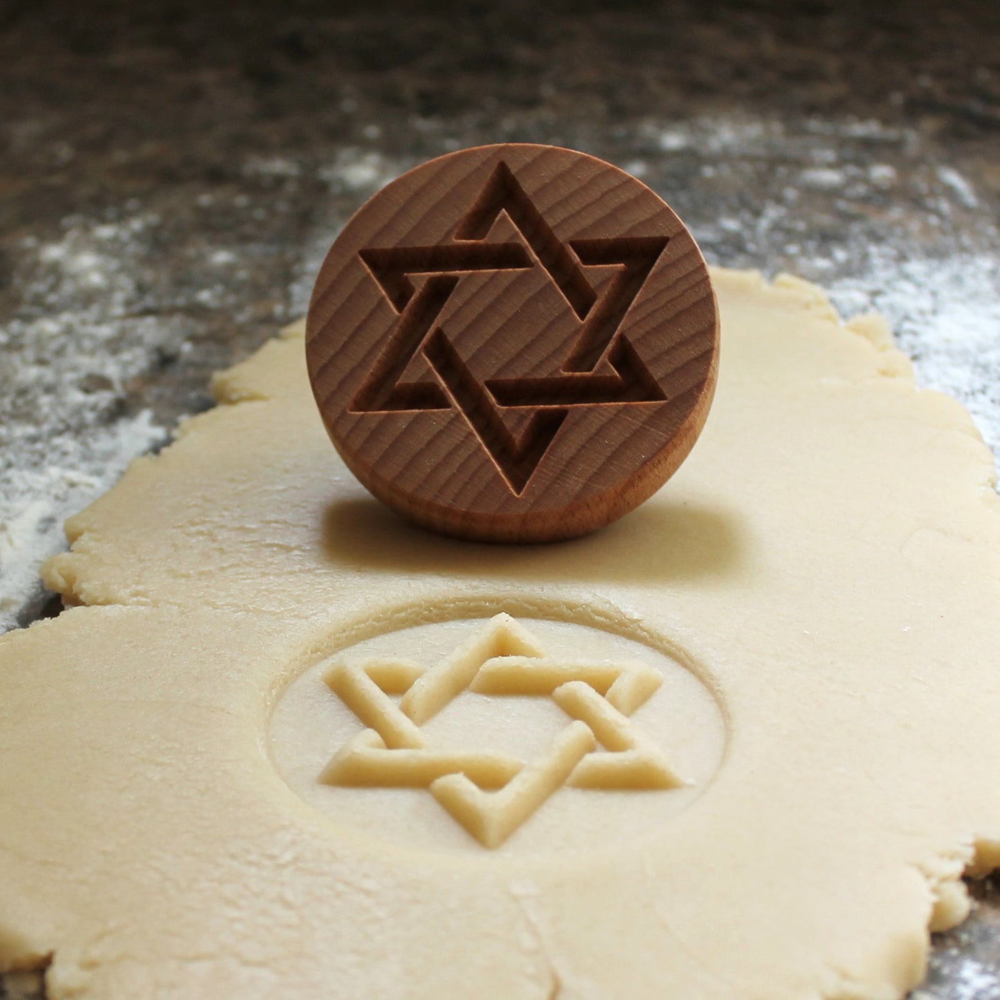 Star of David Cookie Stamp - Fun Food Tools