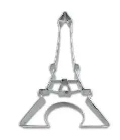 Eiffel Tower with Embossed Details Cookie Cutter, 3.5"- Stadter